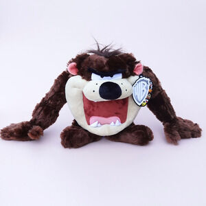 Animal Adventure Warner Bros. Looney Tunes 17" Taz Collectible Plush Brown NWT